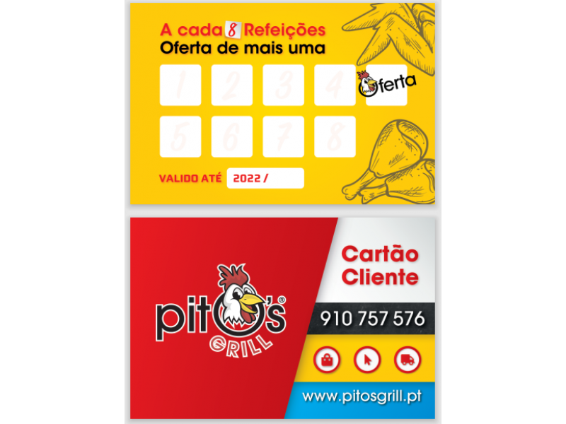 Cartões de Fidelização - 500 Unidades